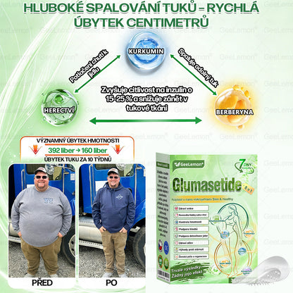 💥💥 𝐆𝐞𝑒𝑙𝑒𝐦𝐨𝐧® Glum𝐚𝐬𝐞tide 8 v 1 – Zeštíhlující nano mikrojihlový náplast 🇨🇿 Jen 1× denně ✅ Viditelné změny za 7 dní – na obezitu, kardiovaskulární zdraví, diabetes a kloubní problémy