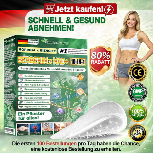 🎁 Nur heute: Zusätzliche 30% Rabatt auf Geelemon® Advanced Nano System