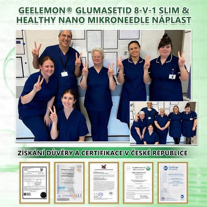 💥💥 𝐆𝐞𝑒𝑙𝑒𝐦𝐨𝐧® Glum𝐚𝐬𝐞tide 8 v 1 – Zeštíhlující nano mikrojihlový náplast 🇨🇿 Jen 1× denně ✅ Viditelné změny za 7 dní – na obezitu, kardiovaskulární zdraví, diabetes a kloubní problémy