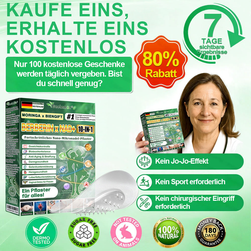 💎Offizieller deutscher Shop | Geelemon® Advanced Nano System – Nur einmal täglich anwenden
