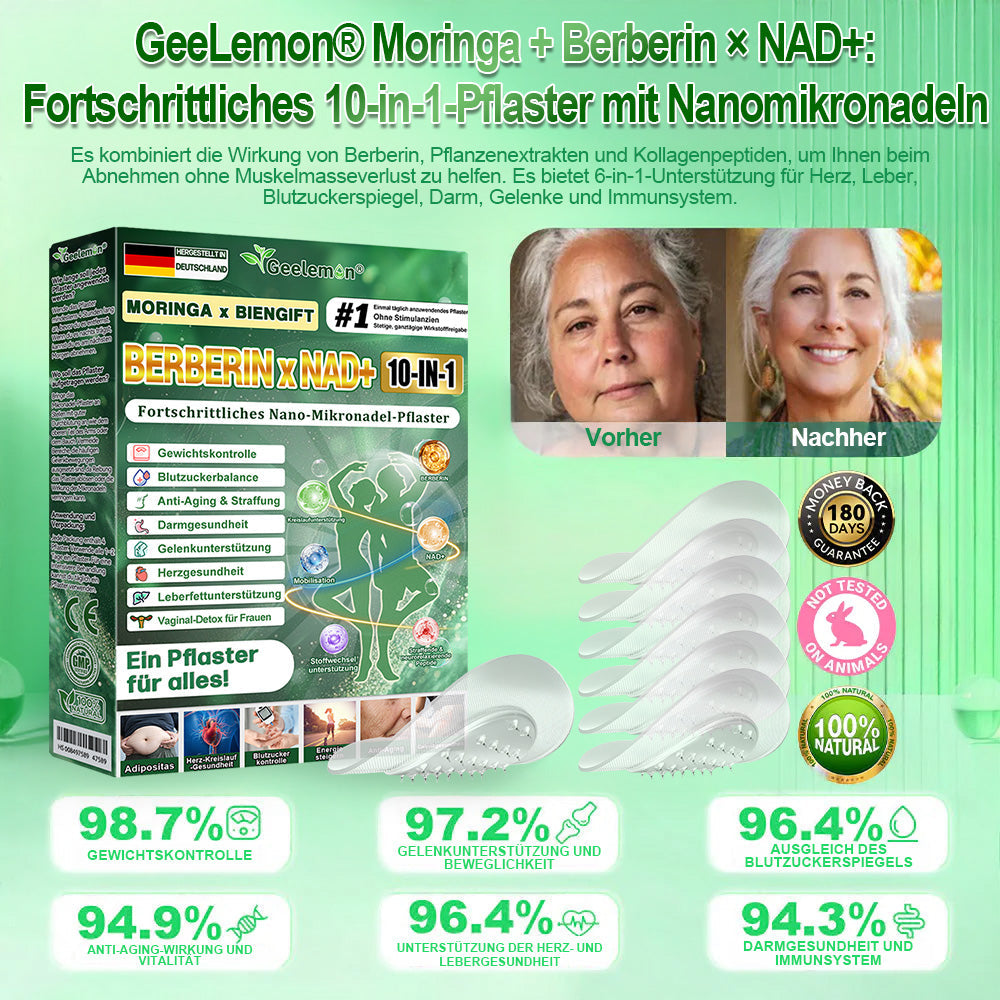 💎Offizieller deutscher Shop | Geelemon® Advanced Nano System – Nur einmal täglich anwenden