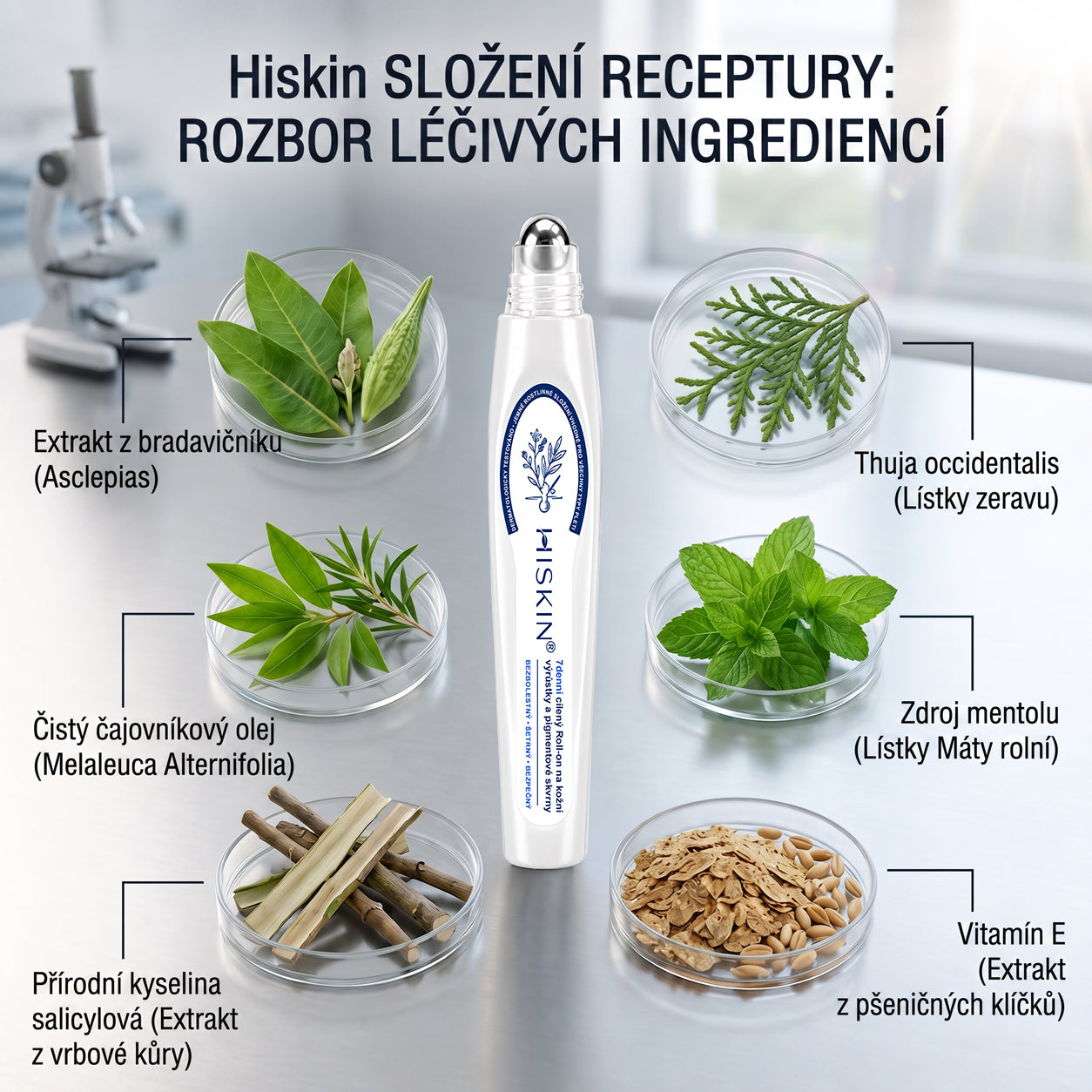 💎💎Oficiální značkový obchod | Hiskin® 7denní odstraňovač skvrn a pigmentových skvrn (Bezbolestný rollerball bez jizev)🐬