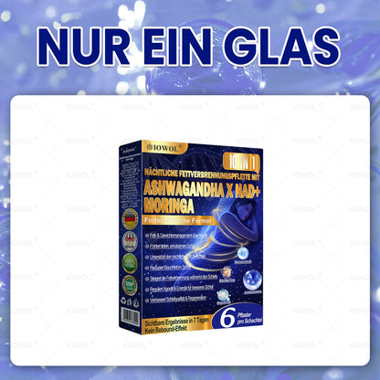 **IOWOL® Nacht-Fettverbrennungs-Pflaster! Keine Pillen, kein Aufwand, keine Verschwendung – und 100 % Ergebnisse!**