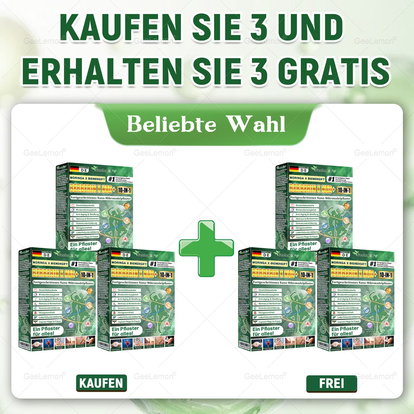 💎Offizieller deutscher Shop | Geelemon® Advanced Nano System – Nur einmal täglich anwenden