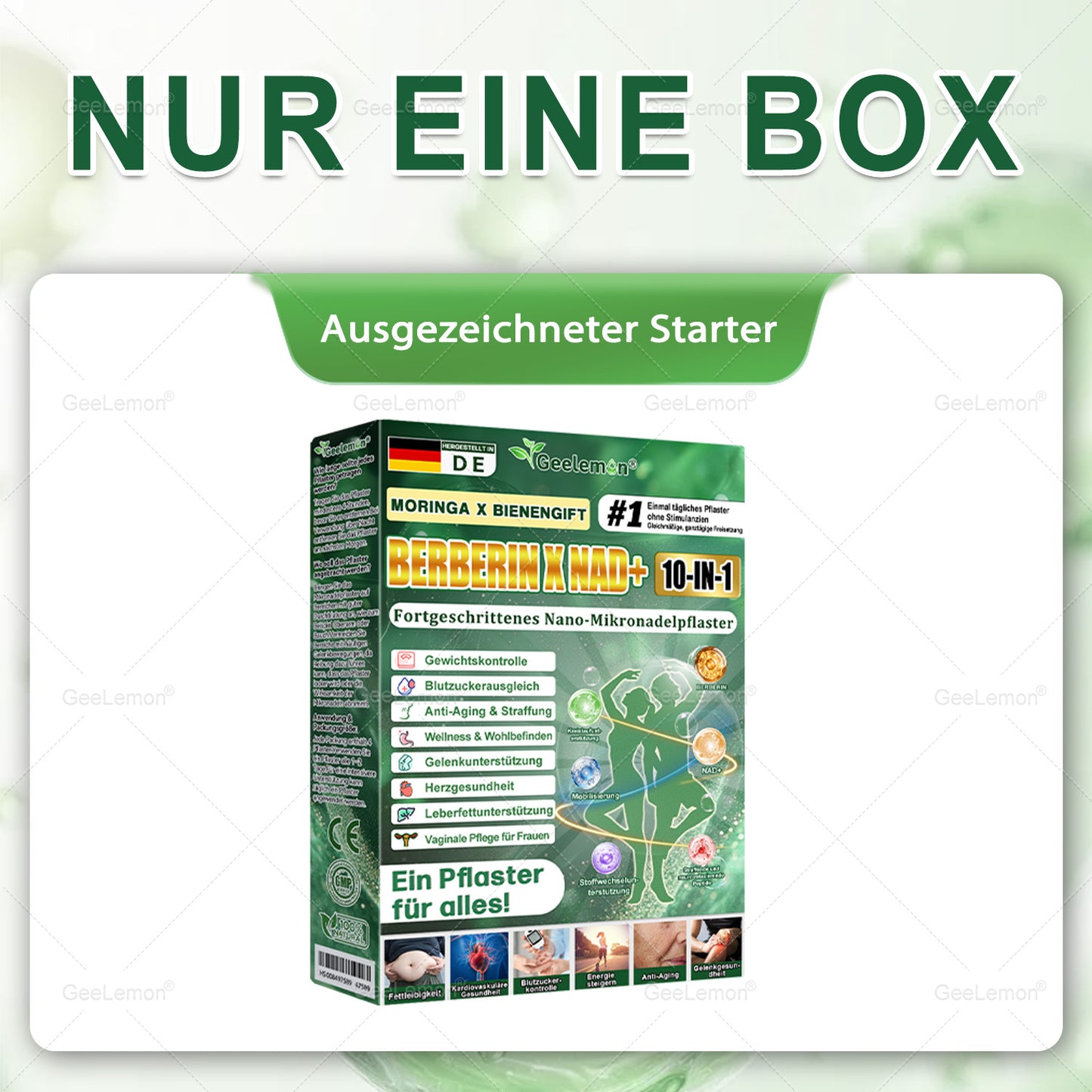 💎Offizieller deutscher Shop | Geelemon® Advanced Nano System – Nur einmal täglich anwenden